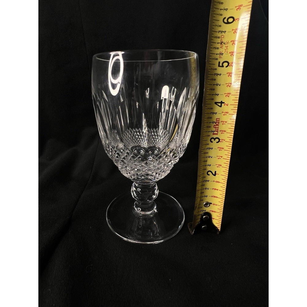 Set of 5 Vintage Waterford Crystal Colleen 4 3/4"‎ Claret Wine Water Short Glass - Picture 7 of 8